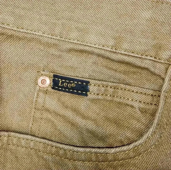 NWT deadstock Lee Regular fit straight leg Aztec tan 40x32 - Picture 3 of 5